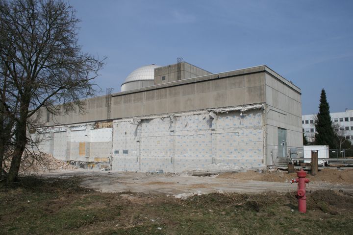 Abbruch von Hilfsanlagengebäuden